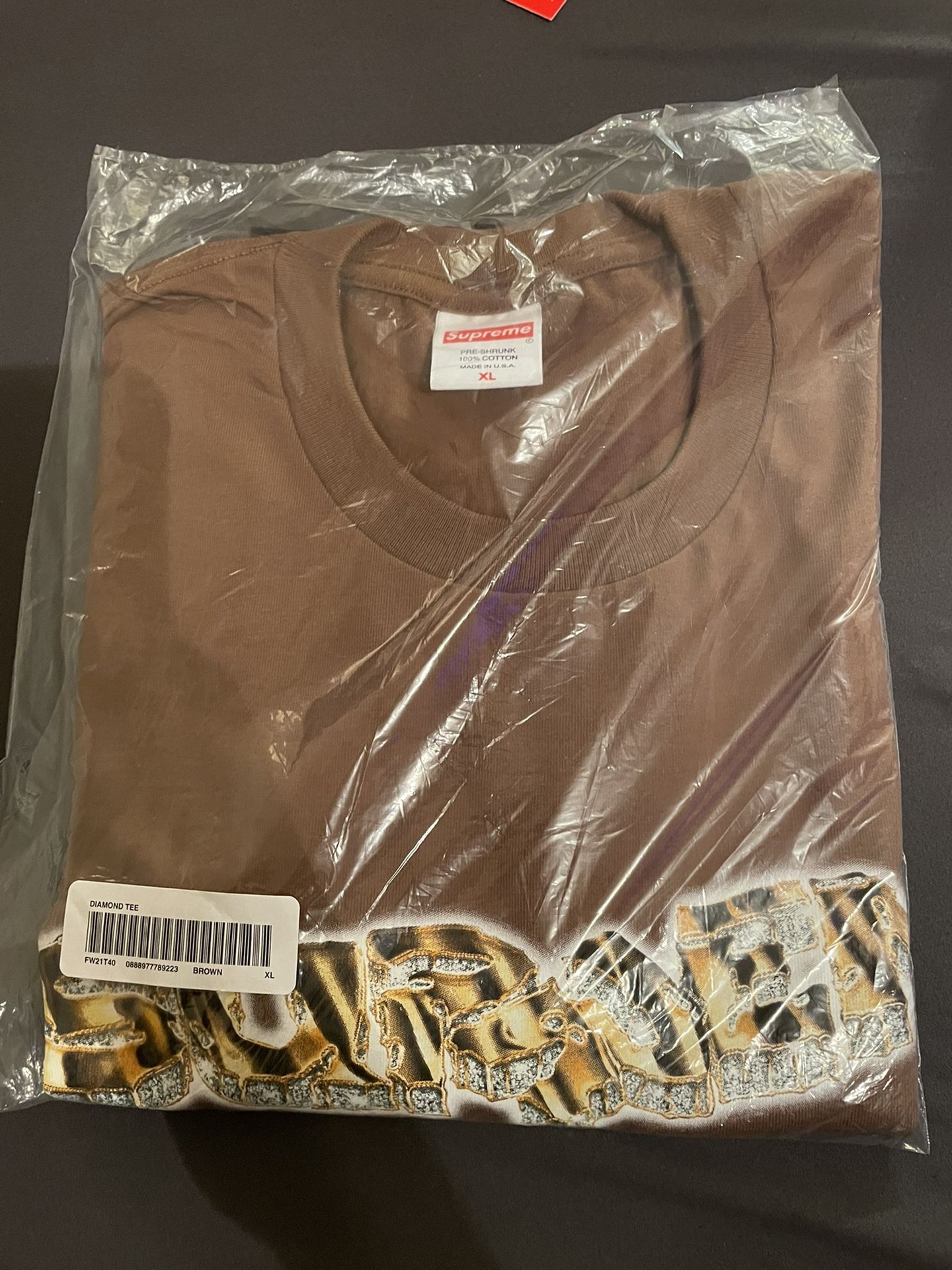 Supreme Diamond Tee (Sz. XL)