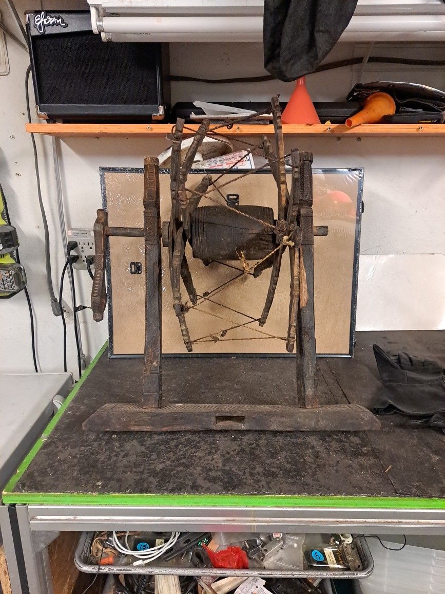 Antique Spinning Loom