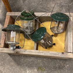 4 Propane Lanterns