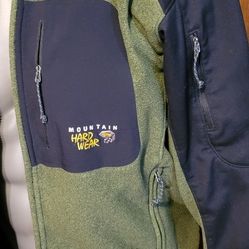 Mountain Hardwear Schoeller Nano Sphere Full Zip Fleece Jacket. Size Large