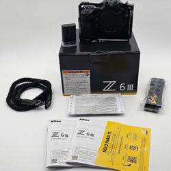 Nikon Z6III FX Format Mirrorless camera body only 