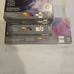 Professional watercolor paints