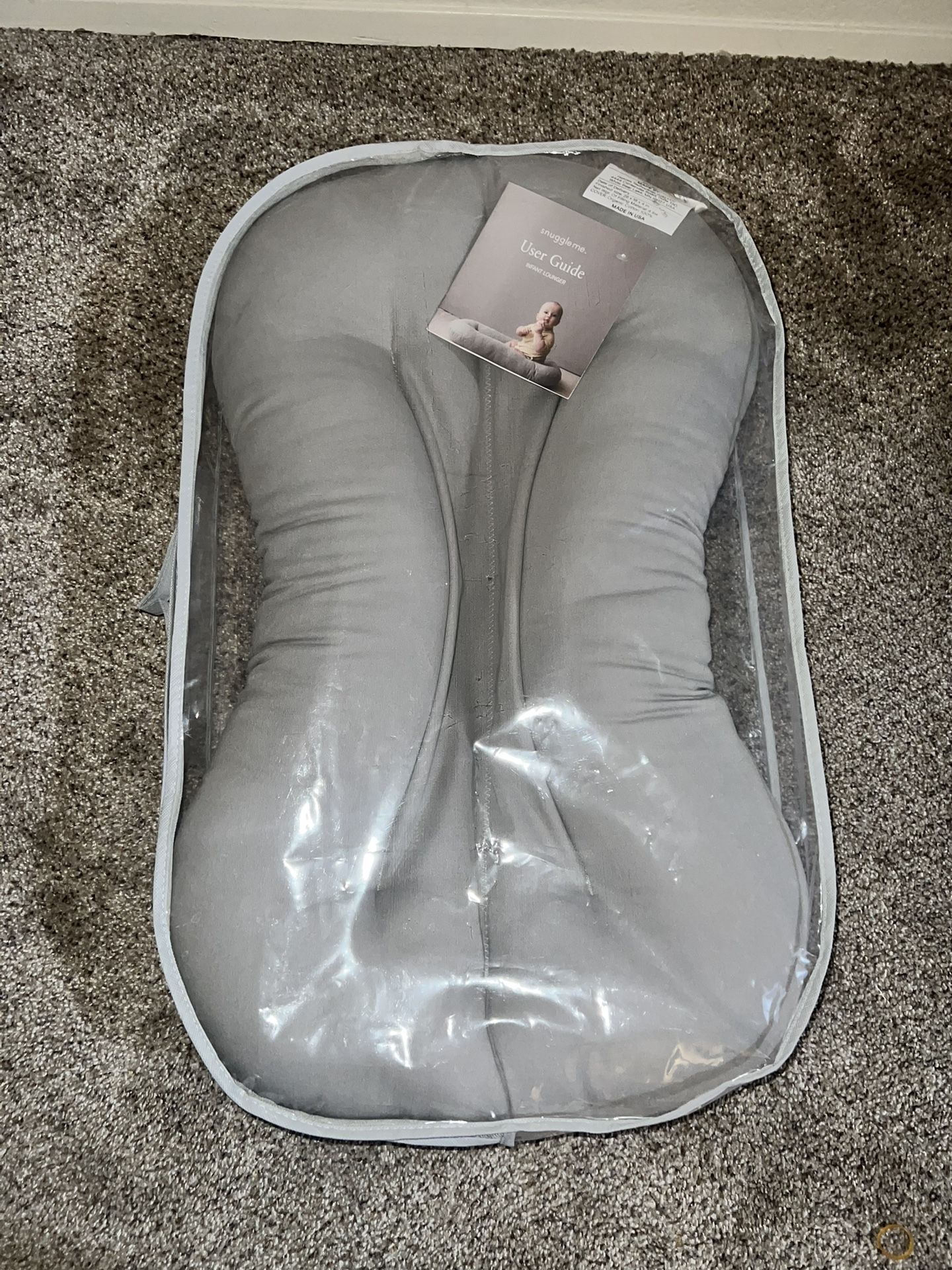 Snuggle Me Organic Lounger - Stone