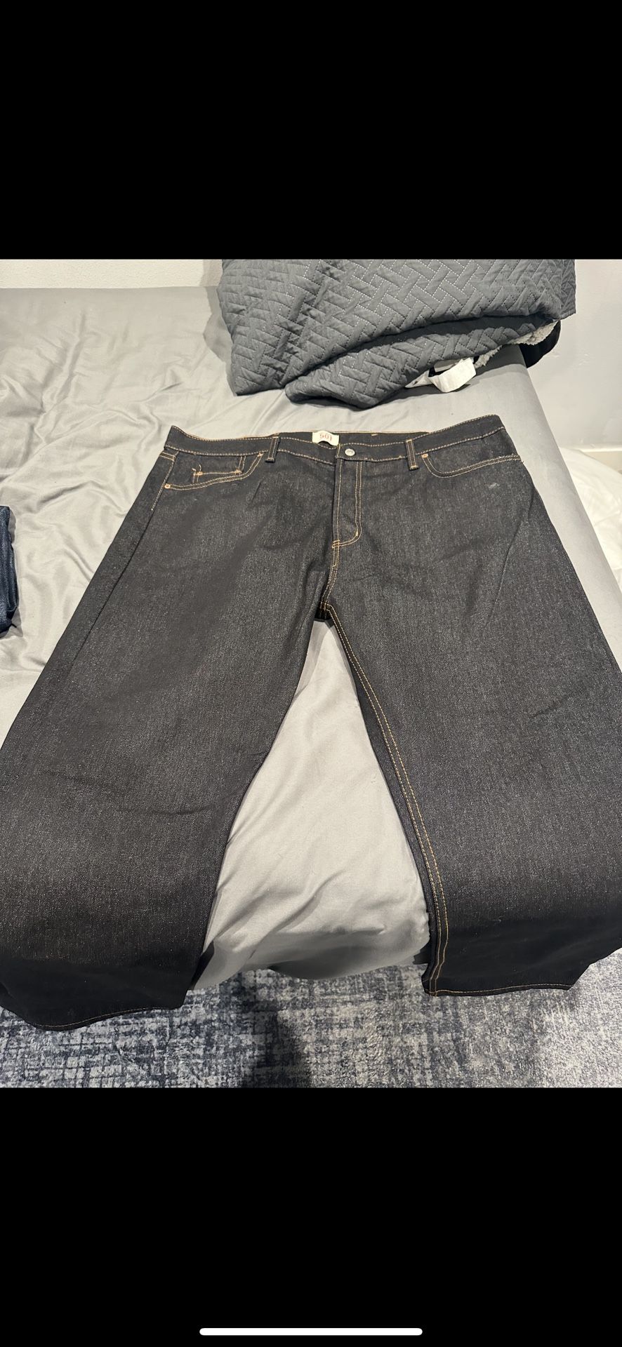 used one time pair 501s