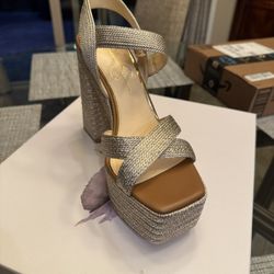 JESSICA SIMPSON Brycen Platform Sandal size 8M