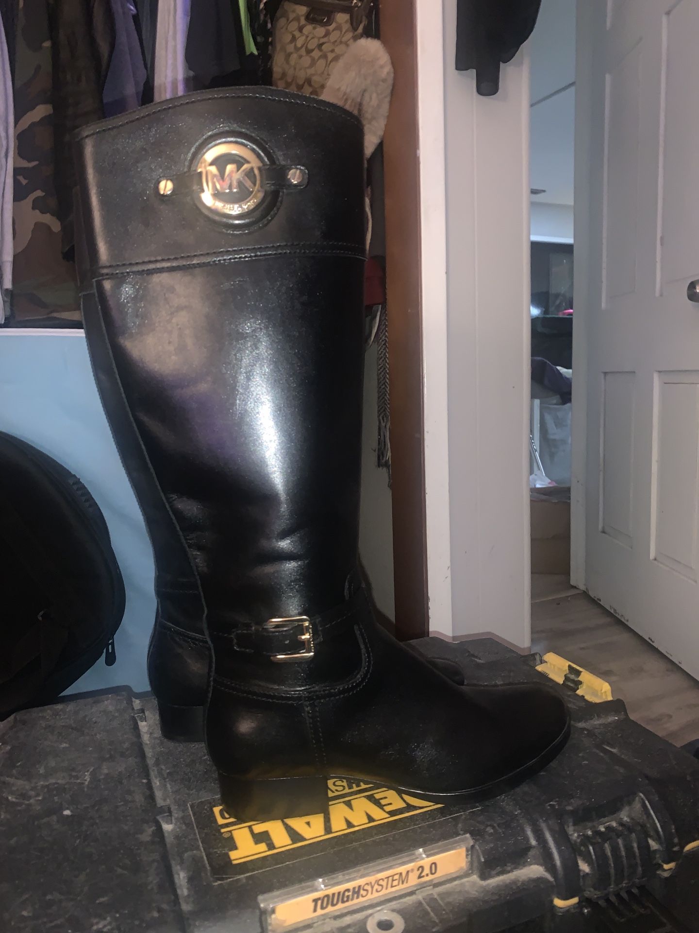 Michael Kors Black Riding Boots – Excellent Condition