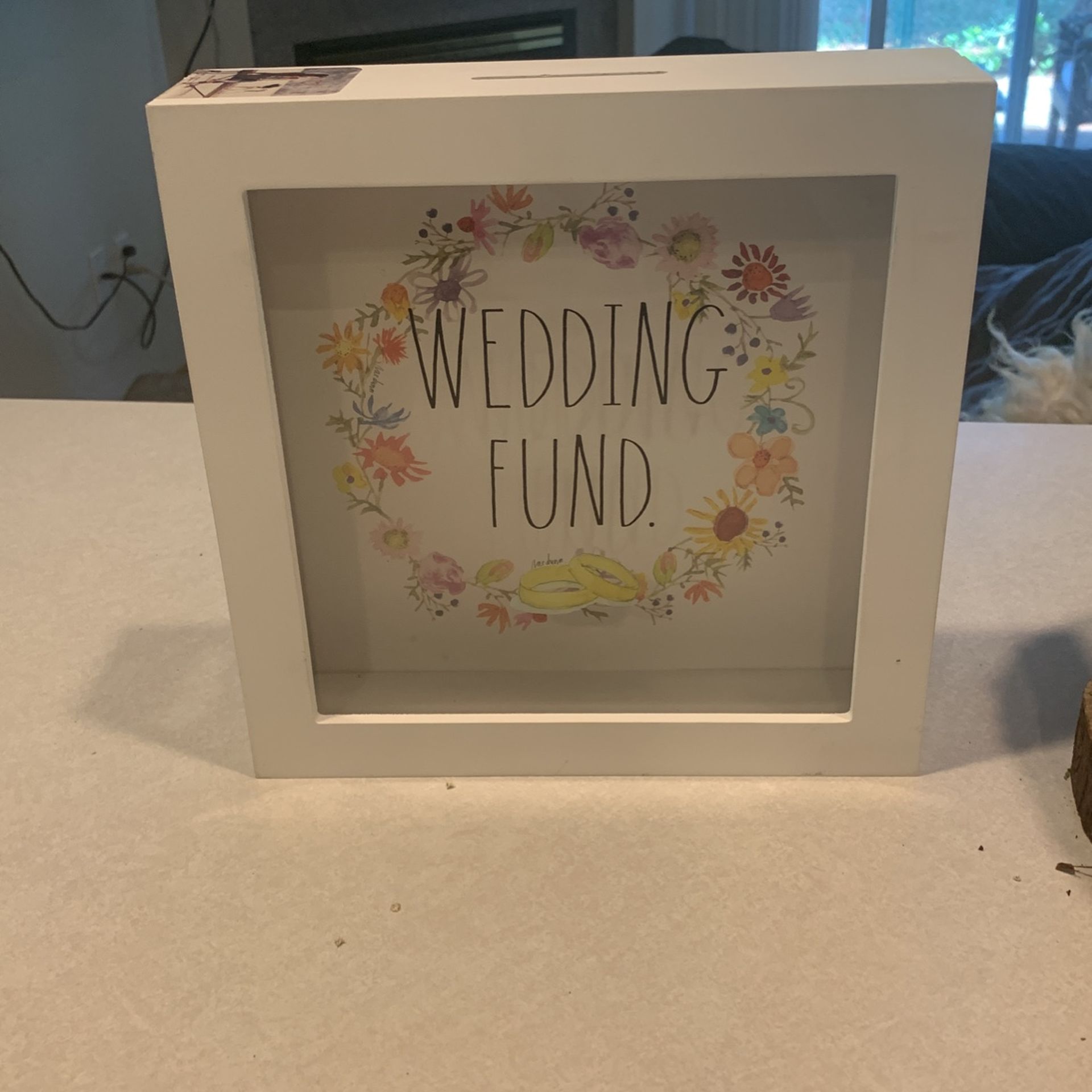 Wedding Fund box 9.5” X 10”