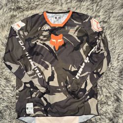 Fox racing x rag & bone camo jersey 