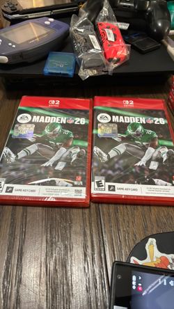Madden 26 switch 2 game sealed 2 copies left