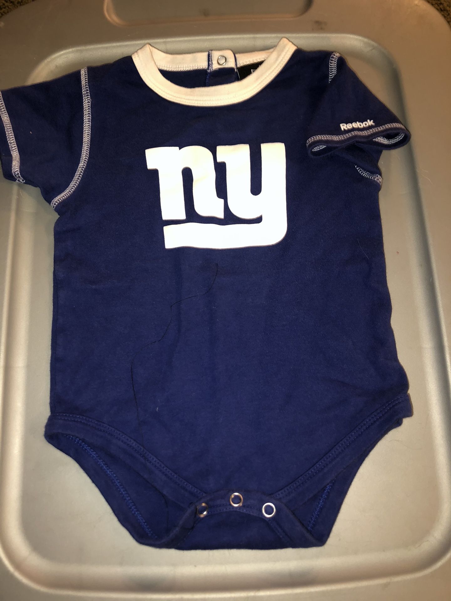 Reebok New York Giants Infant onesie size 18 months
