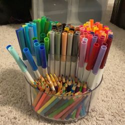Crayola Markers + Coloring Pencils
