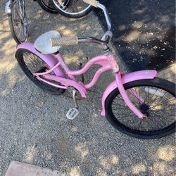Pink Beach Cruiser