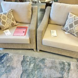 New Straight Out Of Box Pair Of Abbyson Patio Chairs