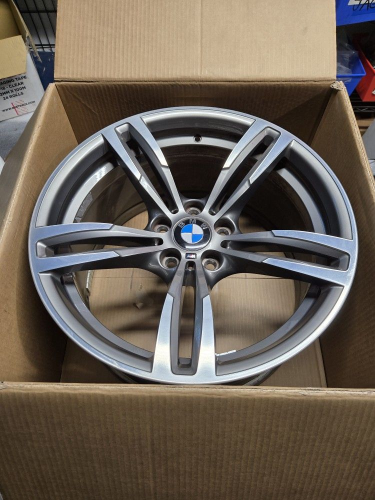ONE Original 437m Ferrick Grey BMW M3 M4 Wheel Rim OEM for Sale in Los ...