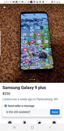 Samsung 9 plus like brand new tmobile