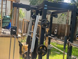 Golds gym weight rack