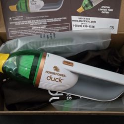 Horsepower Duck Compact Cordless Vacuum - RECHARGEABLE - AS SEEN ON TV