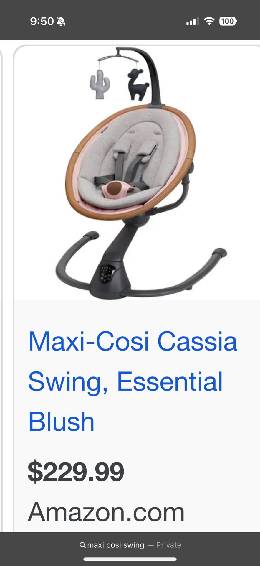 Maxi Cosi Swing
