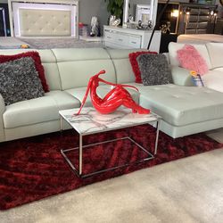 Beautiful Furniture Sofa Sectional L On Sale Now For $799 Color White/Gray/Black Are Available 