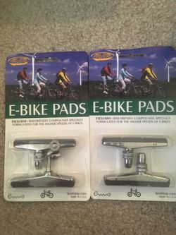 Pair of ebike brake pads