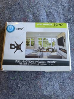 Onn full motion Tv wall mount