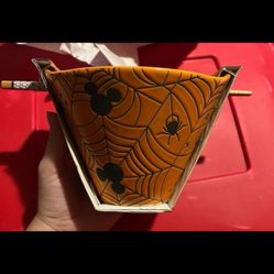 Mickey Mouse Spider Web Halloween Noodle Bowl