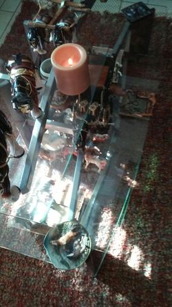Stand tv glass