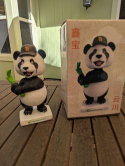 San Diego Padres Giant Panda Bobblehead with Box