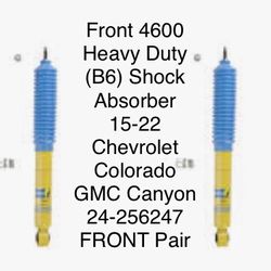 Front Bilstein 4600 Series Shocks / 15-22 Colorado / Canyon