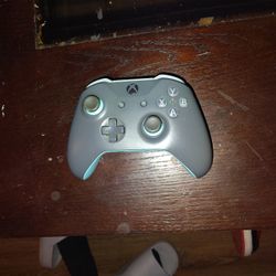 Grey and Blue Xbox One Controller (Pickup Only)