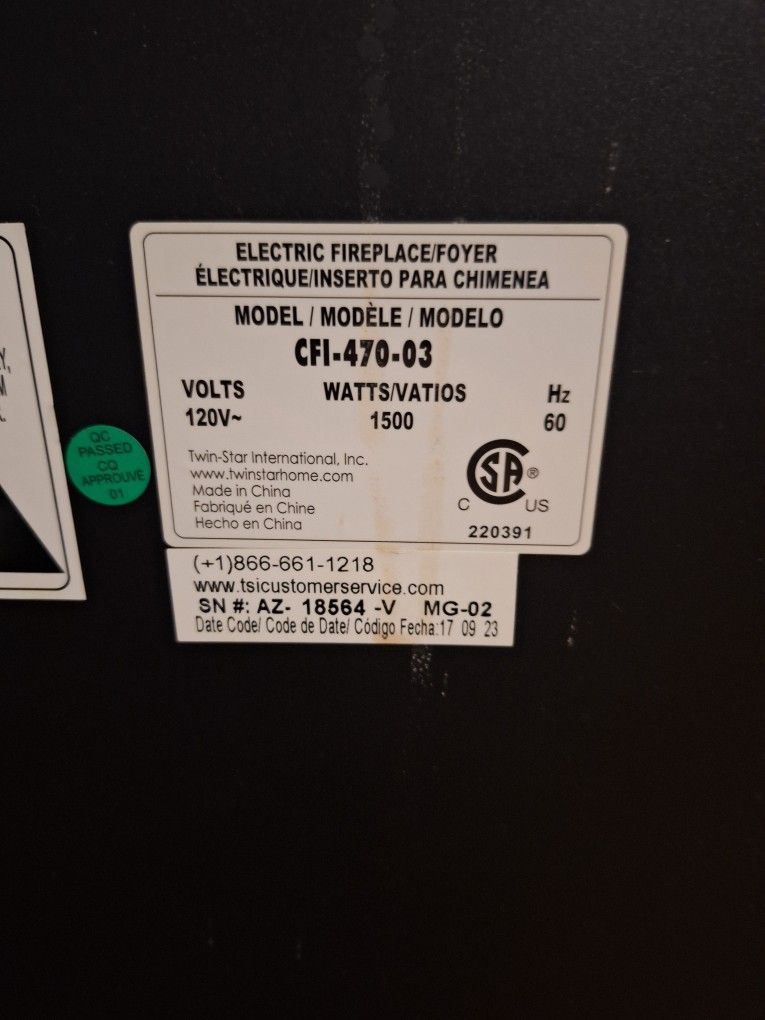 Wood Stove Space Heater/1500 Watts