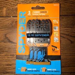 Spyder Carbide Oscillating Tool Blades 3-Pack