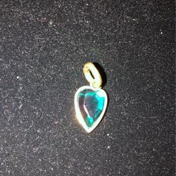 Teal Pendant 