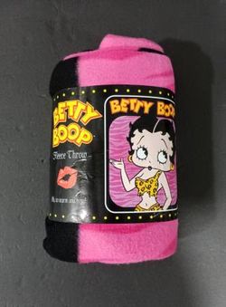 Betty Boop Fleece Throw Blanket (Brand New)