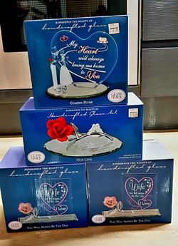  handmade glass craft.