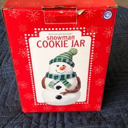 Snowman Cookie Jar