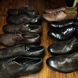 Handmade Italian Leather Shoes Size 45, 46 