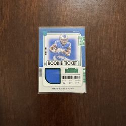 Amon-Ra St. Brown Rookie Card