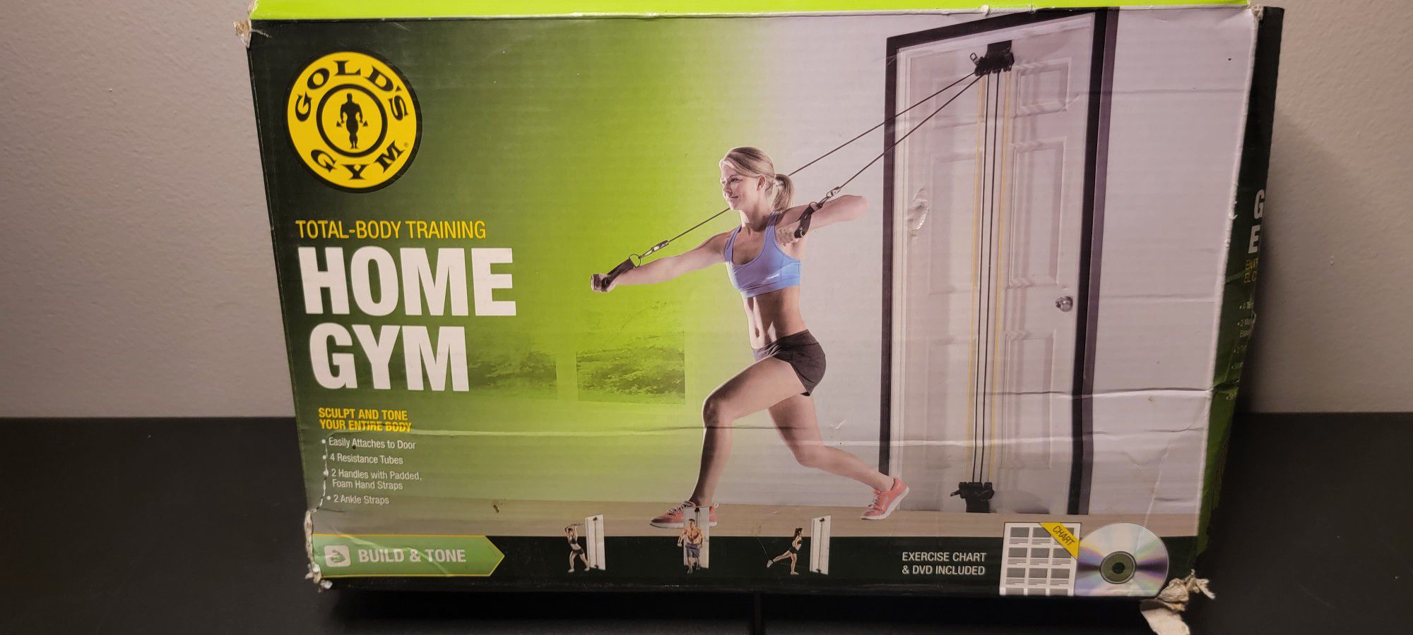 Home gym door gym total body training gold gym