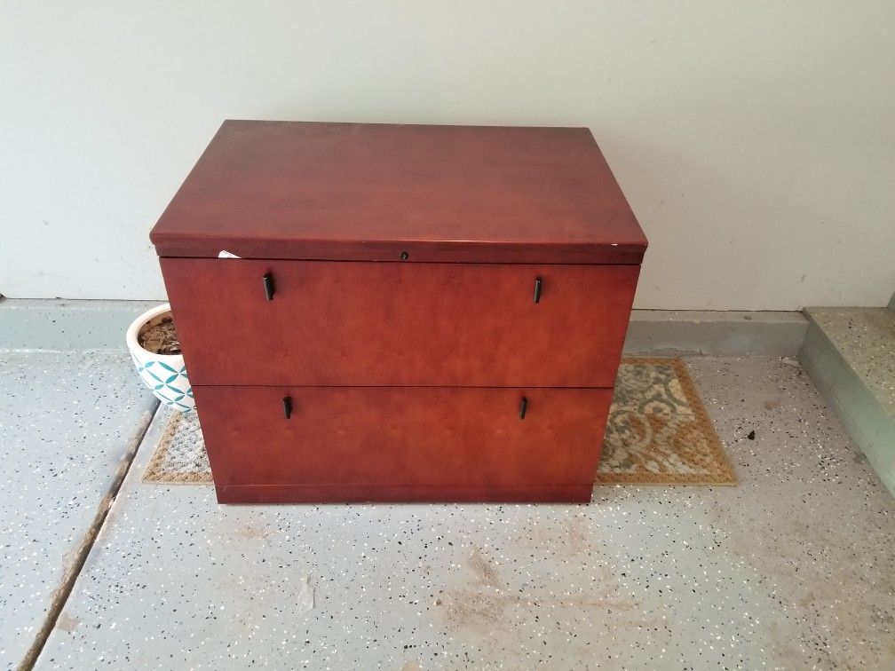2 drawer Chest Dresser for sale very nice wood