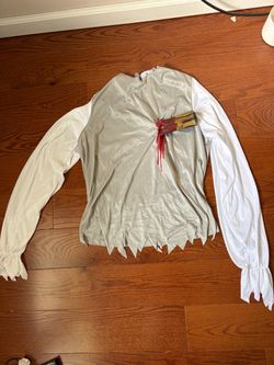 InCharacter Vampire B Slayed Shirt Costume Stake Thru Chest Heart Adult XL