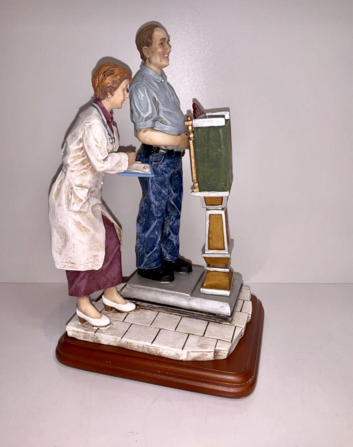 Vanmark Masters Of Miracles "Diagnosis: Diet Retired 1998 Limited Ed. 1/1187