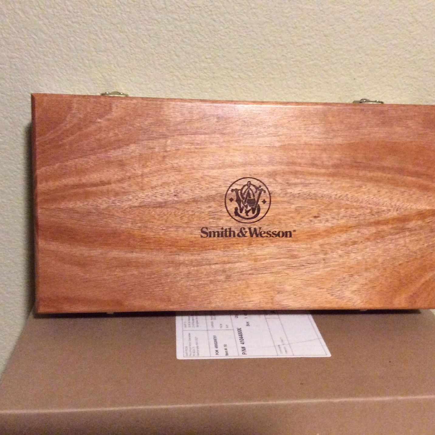 Smith Wesson Revolver Presentation/Display Box
