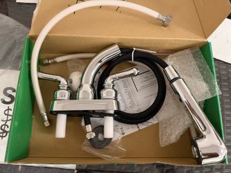 4-inch Pull-out Laundry Faucet Kit 