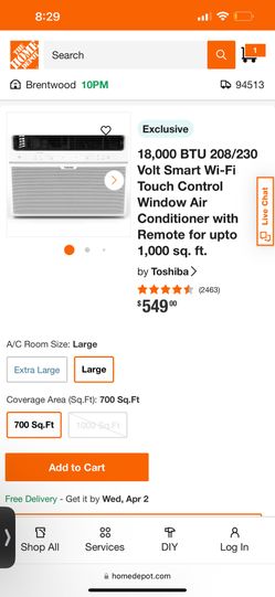 Toshiba Window ac Unit
