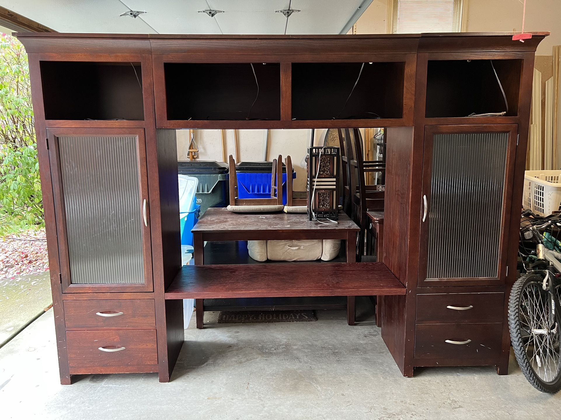 Solid Wood Home Entertainment Center