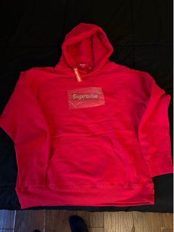 Supreme Swarovski Box Logo Hooded Sweatshirt Medium