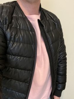 Leather Downjacket from PULLIN size M