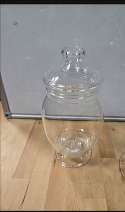 Plastic candy jar