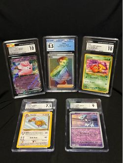 Pokémon TCG • CGC Slabs Assortments
